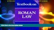 FAVORITE BOOK  Textbook on Roman Law