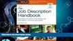 read here  The Job Description Handbook