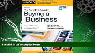 there is  Complete Guide to Buying a Business, The