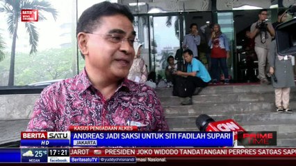 Andreas Hugo Pareira Diperiksa KPK Terkait Siti Fadilah Supari
