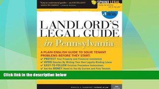 FULL ONLINE  Landlord s Legal Guide in Pennsylvania (Legal Survival Guides)