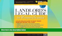 FULL ONLINE  Landlord s Legal Guide in Pennsylvania (Legal Survival Guides)