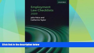 Big Deals  Employment Law Checklists 2008/09  Full Read Most Wanted