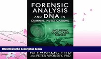 complete  Forensic Analysis and DNA in Criminal Investigations: Including Solved Cold Cases