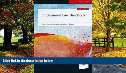 Books to Read  Employment Law Handbook  Best Seller Books Most Wanted