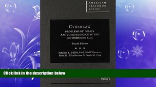 behold  Cyberlaw: Problems of Policy and Jurisprudence in the Information Age, 4th (American