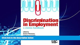 Books to Read  Discrimination in Employment: A Claims Handbook  Best Seller Books Best Seller