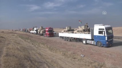 Peşmerge Güçleri Hazır Cephesinden Kerkük'e Hareket Etti