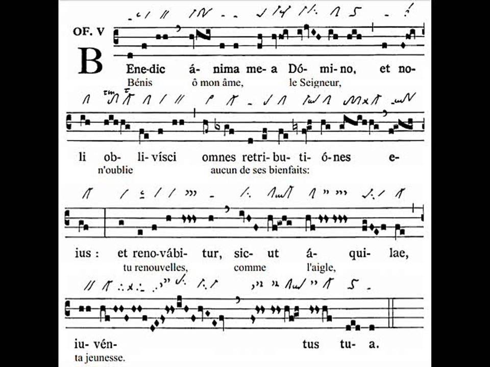 Offertorium Benedic anima, Dominica XXXI TpA (31 TO)