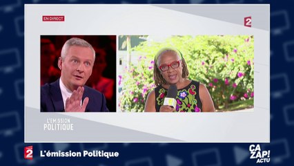 "Pipi de chat" : une femme s'énerve contre Bruno Le Maire en direct sur France 2