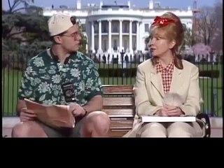 1995 Hillary Clinton Gridiron Club spoof