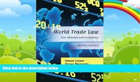 Books to Read  World Trade Law: Text, Materials and Commentary (Second Edition)  Best Seller Books