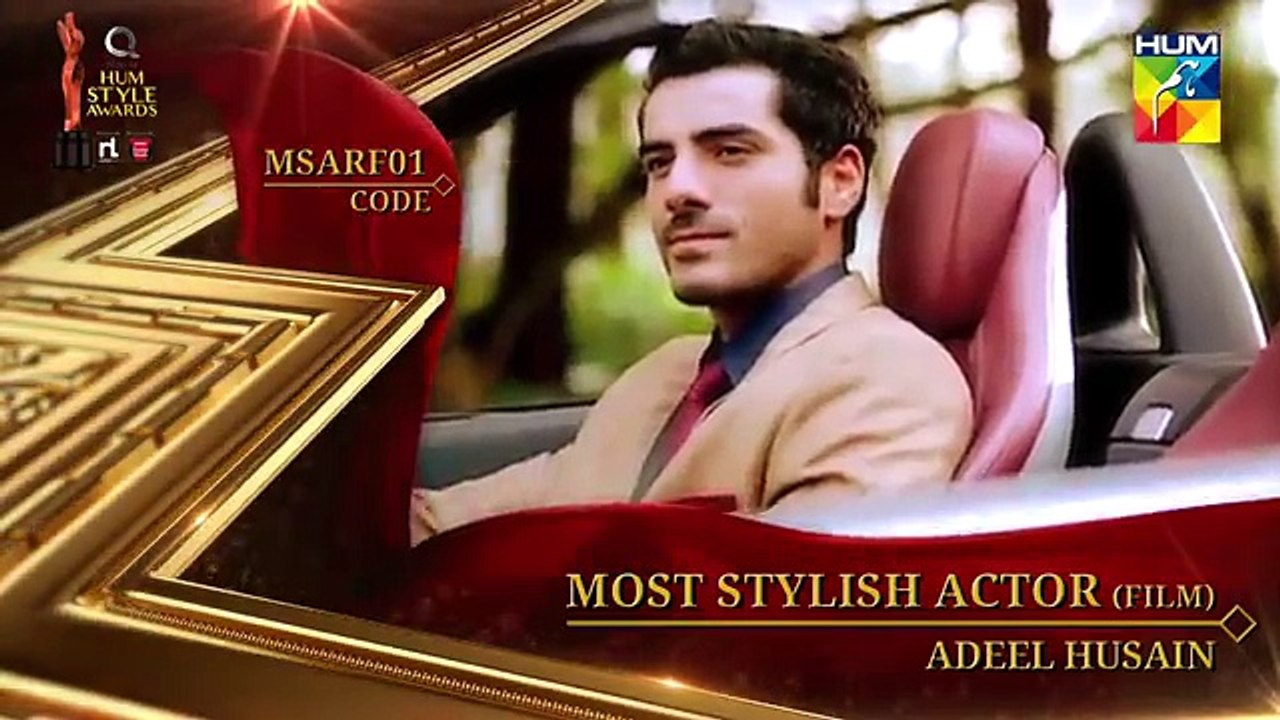 Most Stylish Actor Film Q Mobiles Hum STYAL awards 2016