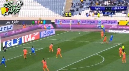 خلاصه بازی استقلال و سایپا