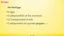 Devilled Eggs | EASY RECIPES | EASY TO LEARN | RECIPES LIBRARY