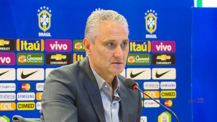 Скачать видео: Tite exalta qualidade de Messi, mas descarta marcação especial