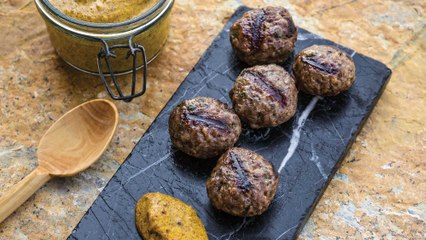 How to Make Beef and Lamb Koftas with Mustard