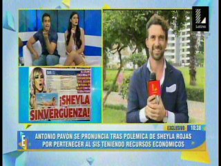 Antonio habla por escandalo de Sheyla en el SIS