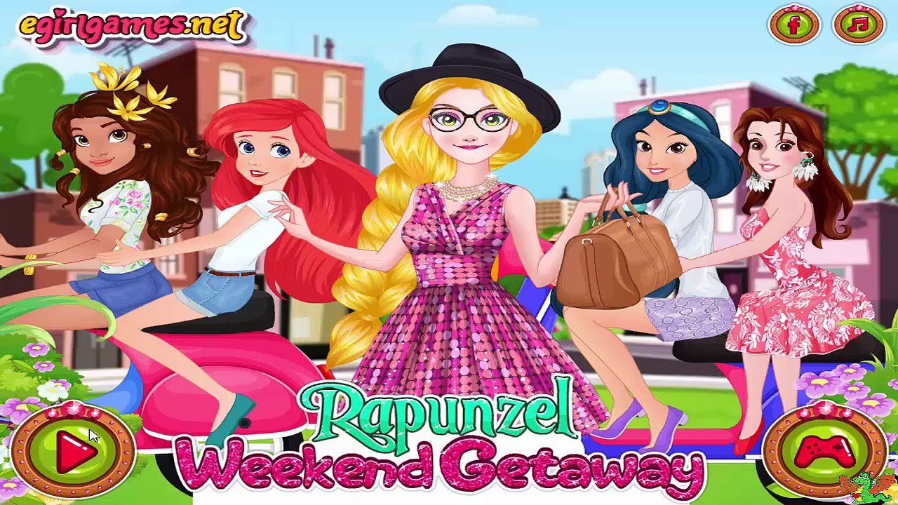 Princesses Weekend Getaway Game - Disney Princess Video Games For Girls