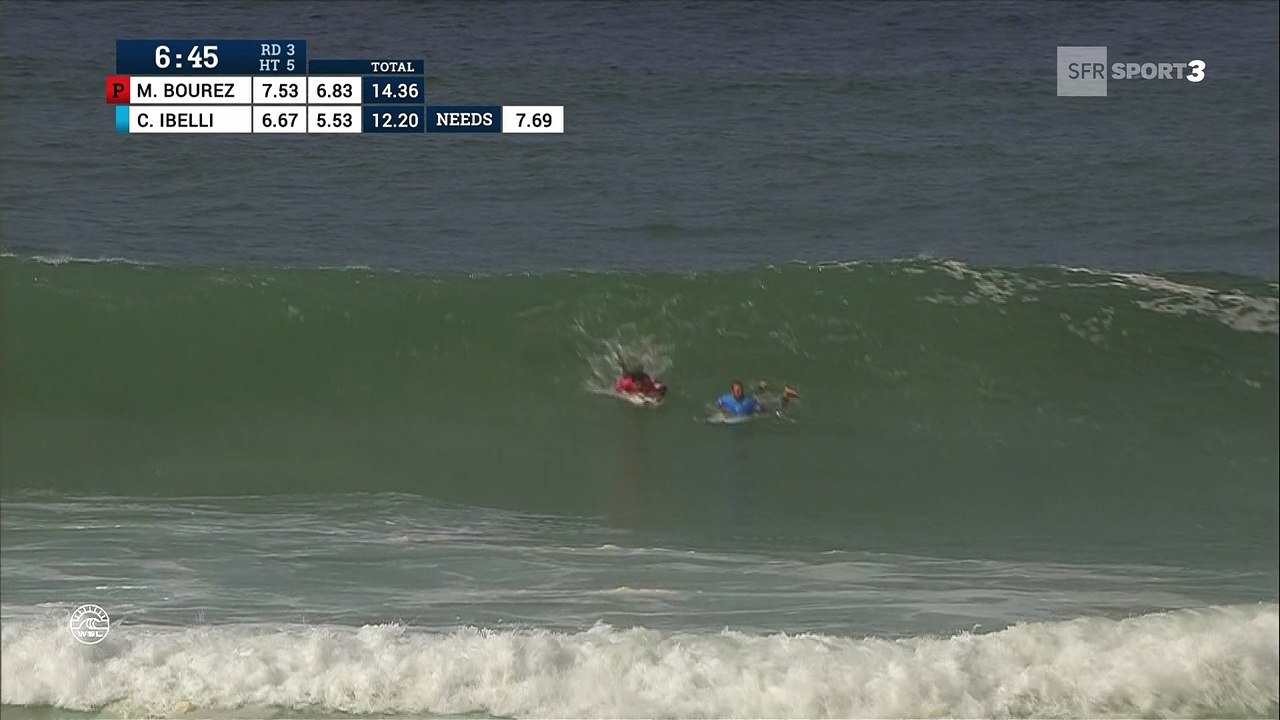 SURF WSL - Pro Portugal - Michel Bourez passe au Round 4