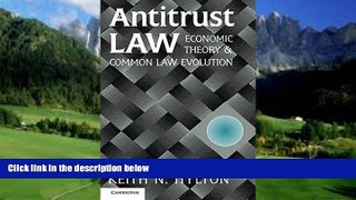 Big Deals  Antitrust Law: Economic Theory and Common Law Evolution  Best Seller Books Most Wanted