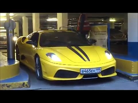 London Supercars January 2013: Eleanor Shelby, yellow Scuderia, Mansory, SLS Roadster