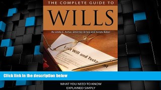 Big Deals  The Complete Guide to Wills: What You Need to Know Explained Simply  Full Read Best