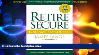 Big Deals  Retire Secure!: For Same-Sex Couples  Best Seller Books Best Seller