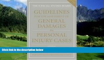 Big Deals  Guidelines for the Assessment of General Damages in Personal Injury Cases (JSB