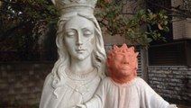 Au Canada, la restauration d'une statue de Jésus tourne au cauchemar