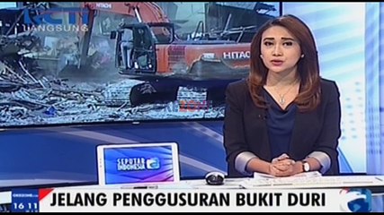 Jelang Penggusuran Bukit Duri