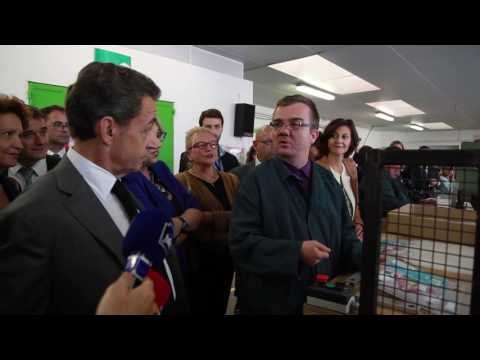 Nicolas Sarkozy - Le Handicap est un enjeu pour nous tous
