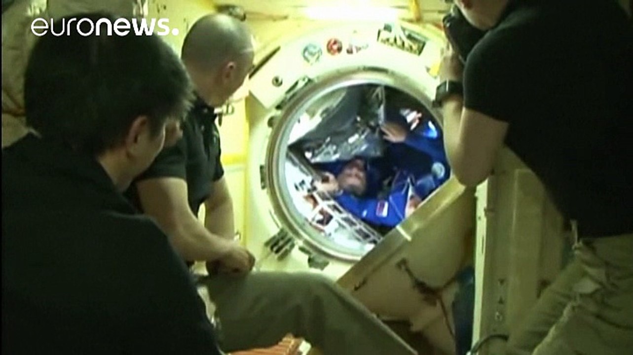 Schichtwechsel auf der ISS