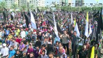 الاف يحيون ذكرى انطلاقة حركة الجهاد الاسلامي في غزة