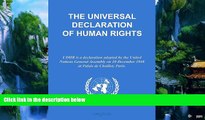Big Deals  THE UNIVERSAL DECLARATION OF HUMAN RIGHTS  Best Seller Books Best Seller
