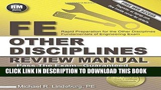 [Free Read] FE Other Disciplines Review Manual Full Online