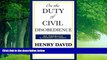 Big Deals  ON THE DUTY OF CIVIL DISOBEDIENCE (non illustrated)  Full Ebooks Most Wanted