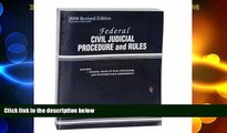 Big Deals  Federal Civil Judicial Procedure and Rules, 2008 Rev. ed. (May 20, 2008 Includes laws
