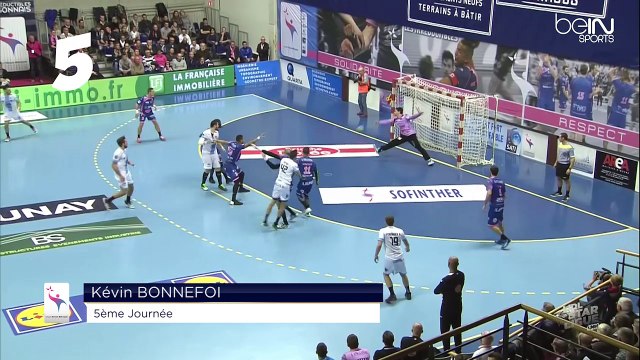 Le Top 5 ARRETS - LSL - J05 - ST RAPHAEL / MHB - 20.10.2016