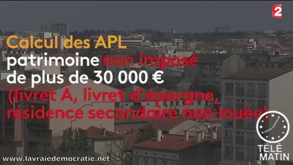 Aides: Comment l'Etat s'apprête à baisser en douce les APL de 10%
