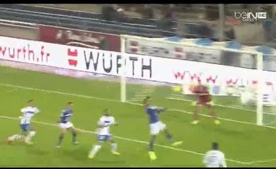 Khalid Boutaib Goal HD - Strasbourg 1-0 AJ Auxerre 21.10.2016 HD