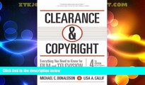 GET PDF  Clearance   Copyright, 4th Edition: Everything You Need to Know for Film and Television