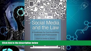 FULL ONLINE  Social Media and the Law: A Guidebook for Communication Students and Professionals