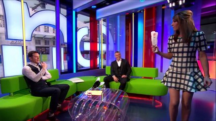 Alex Jones - Very Short Dress Riding Up The One Show