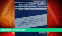 Must Have PDF  1991 Immigration Procedures Handbook: 1991 Supplement, a How to Guide for Legal and