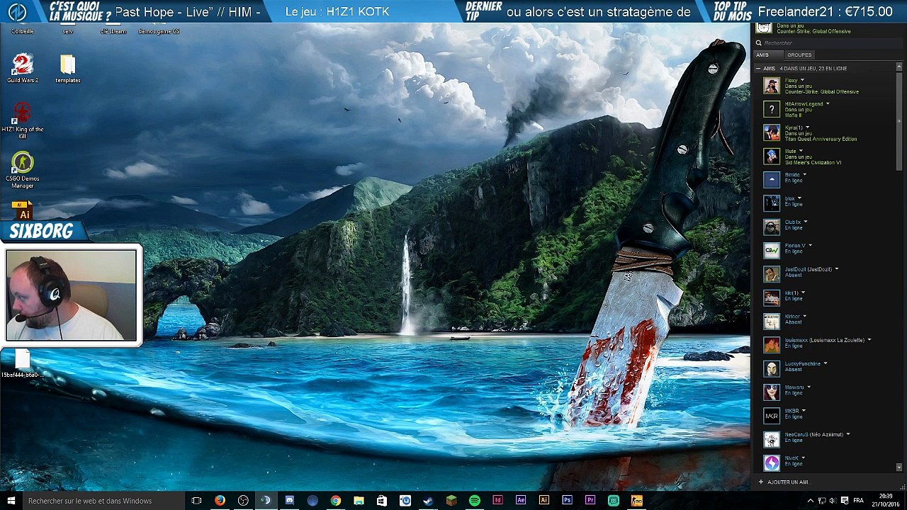 21-10 : CSGO solo et avec les potes