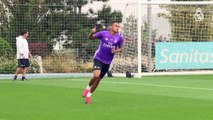 Pin-point shooting at Real Madrid training! Which goal is your favourite?
