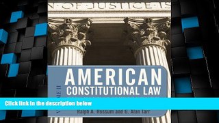 Big Deals  American Constitutional Law, Eighth Edition, Volume 2: The Bill of Rights and