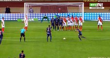 Ryad Boudebouz  Goal - Monaco 0-1 Montpellier 21.10.2016