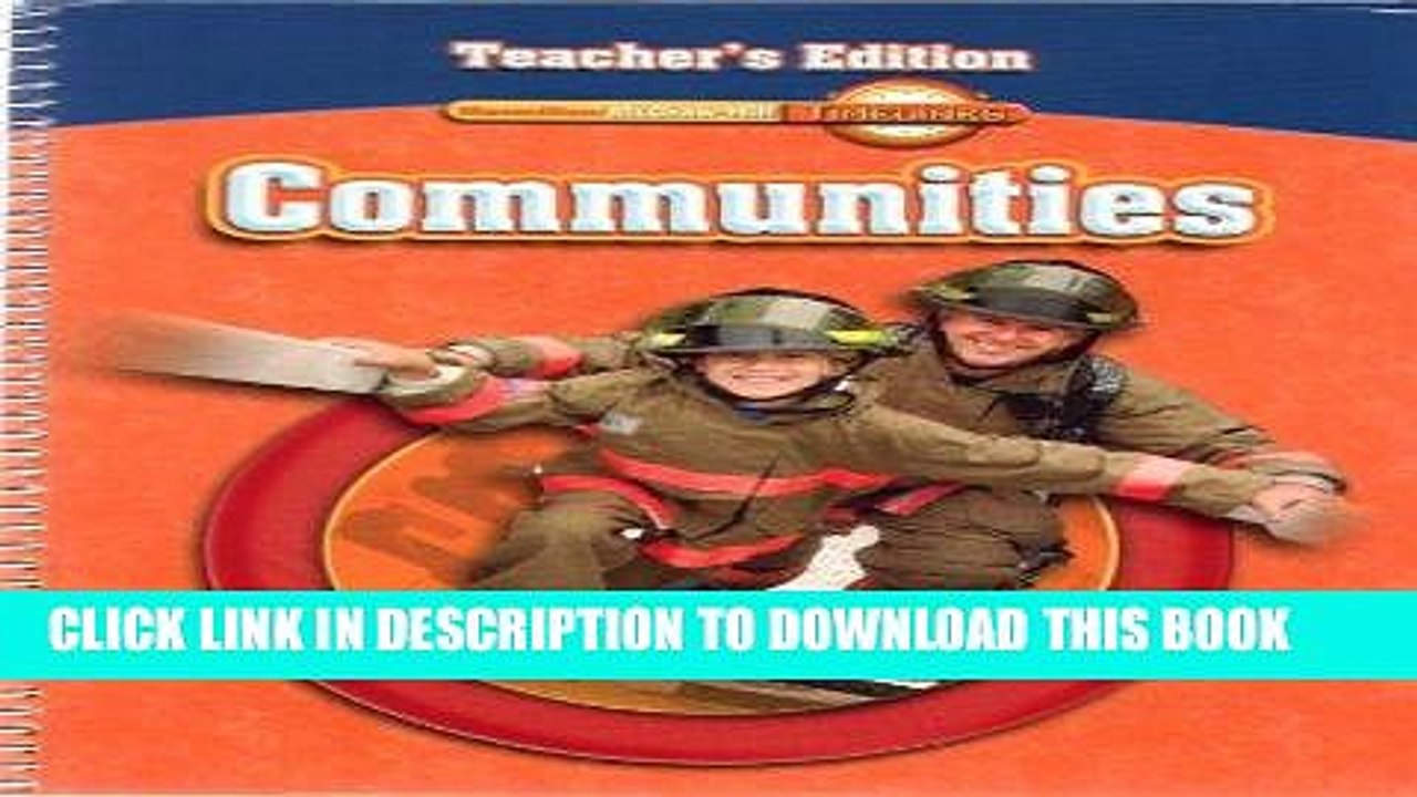 [Read PDF] TimeLinks: Grade 3 Communities Teacher Edition by MACMILLAN/MCGRAW-HILL (2009-05-03)